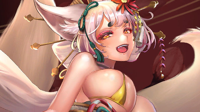 Mihime - The leader of the Penglai Island of the hentai game King of Kinks