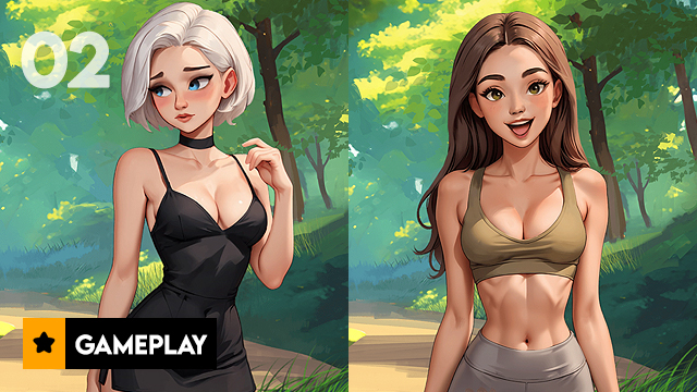 EP2: No Fap Island Gameplay – Discovering Julie and Tatiana in the Forest