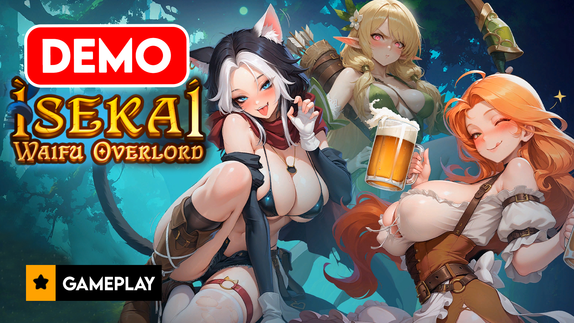 Isekai Waifu Overlord Demo Gameplay – Part 1