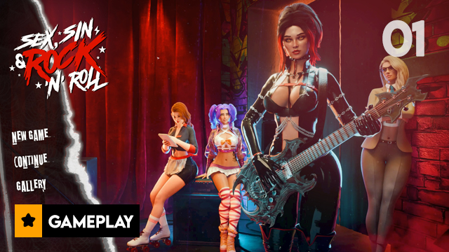 Sex, Sin & Rock’n’Roll Gameplay Part 1 – Van Crash, Motel Stop & A Strange New Beginning