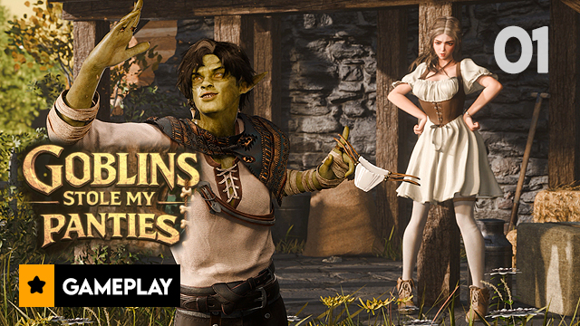 Goblins Stole My Panties Gameplay Part 1 – Varg’s Curse Begins in This Hilarious Fantasy Adventure