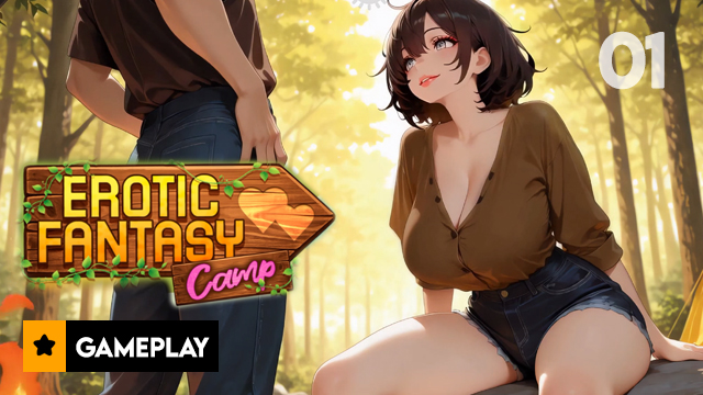 Erotic Fantasy Camp Gameplay Part 1 – A Mysterious Summer at Fantasy Camp