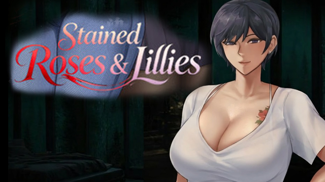 Stained Roses and Lilies