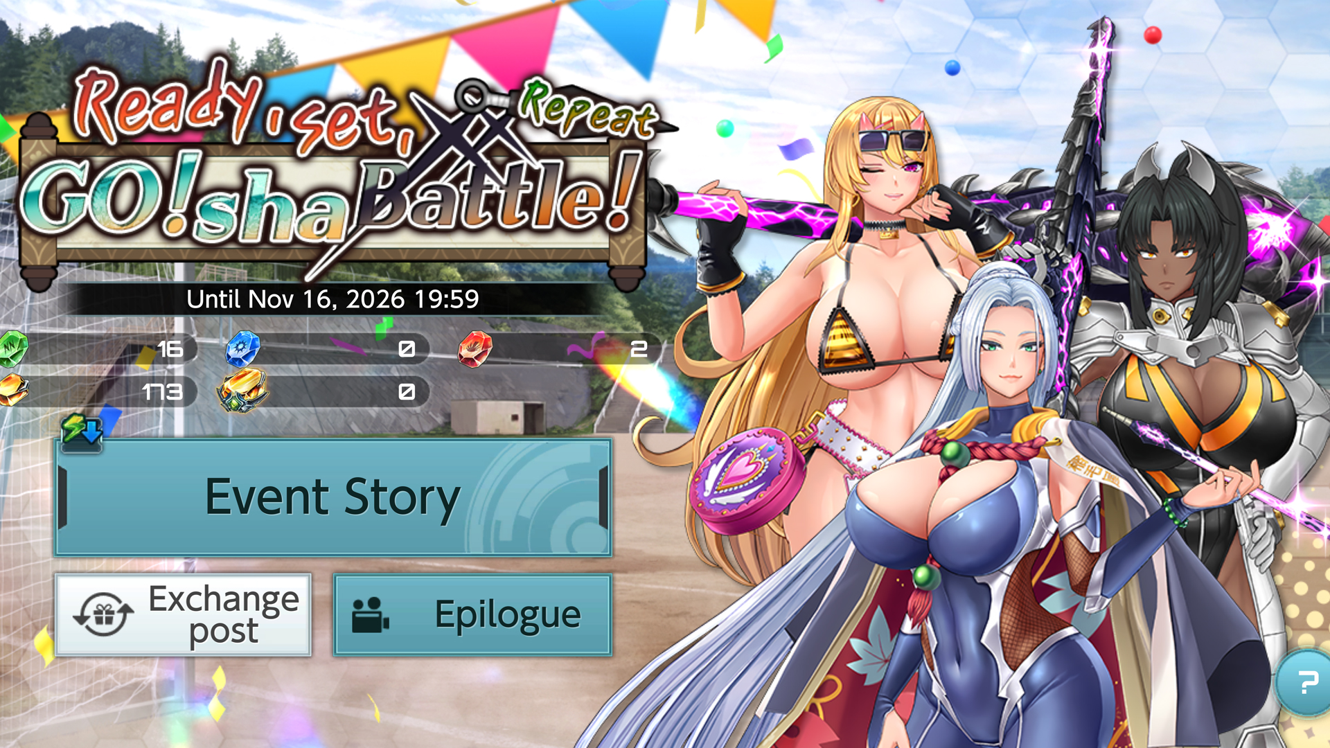 Ready, set, GO!sha Battle!